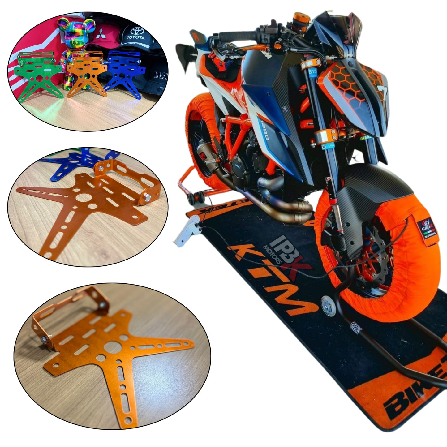 ⚡ PORTAPLACA RIZOMA RETRÁCTIL DISEÑO + SEGURIDAD + ESTILO