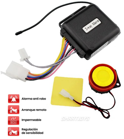 ⚡ “ALARMA INTELIGENTE 12V – CONTROL TOTAL” 🚨