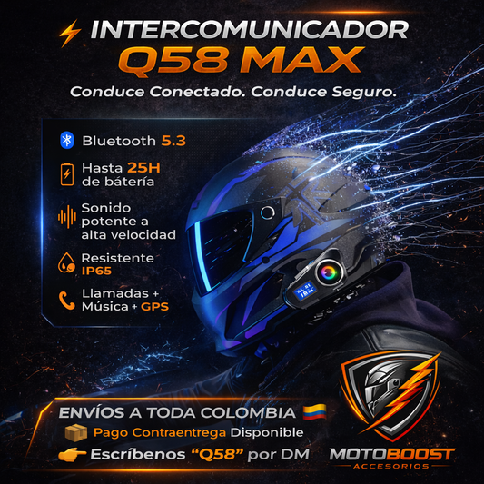 ⚡ INTERCOMUNICADOR Q58 MAX